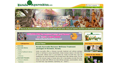 Desktop Screenshot of keralaayurvedics.com